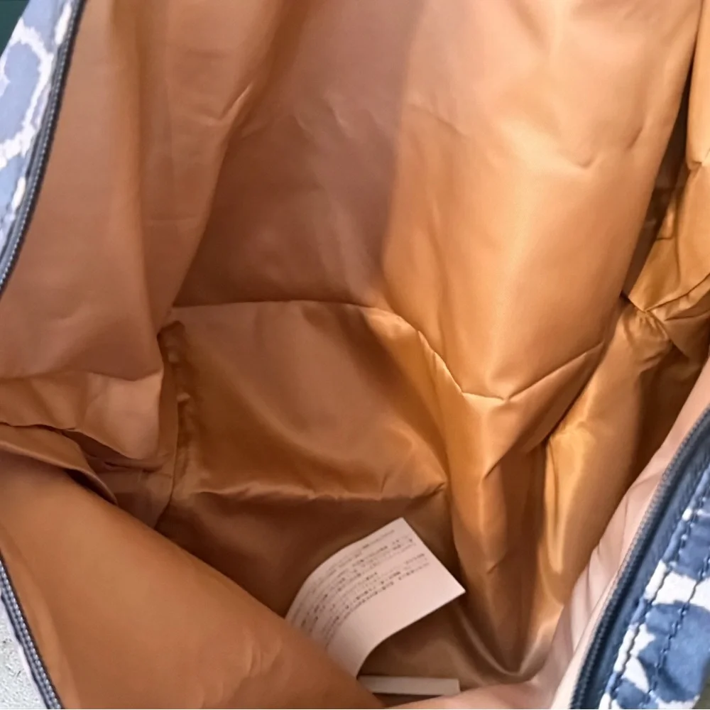 Coach Getaway Leopard Print Nylon Weekender Tote with Pouch NWT! 2 Piece Set! - Picture 5 of 10